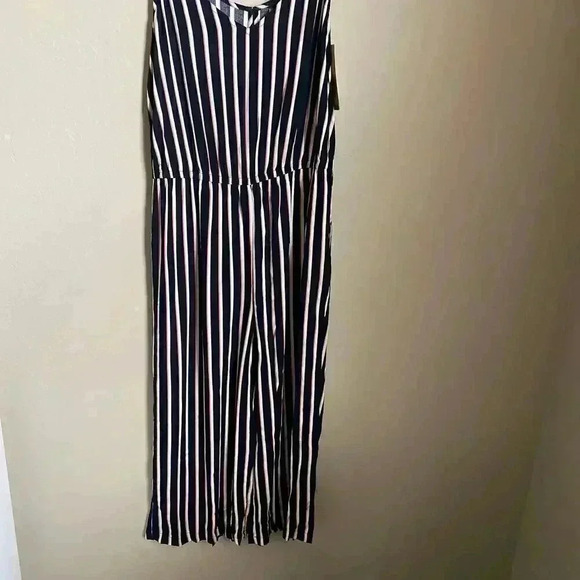 Vero Moda Striped Sleeveless Jumpsuit Size Large - Picture 14 of 14